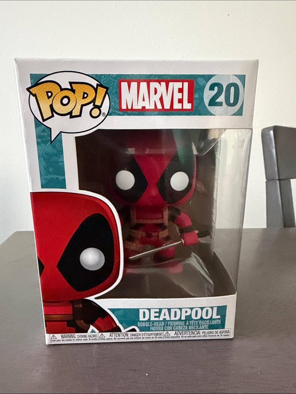 Deadpool Funko Pop Figure in Box